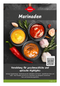 Flyer Marinaden-Programm