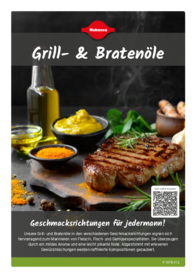 Flyer Grill- & Braten&ouml;le