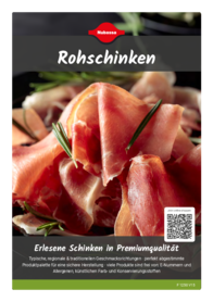 Flyer Rohschinken