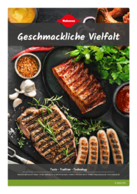 Brosch&uuml;re Geschmackliche Vielfalt