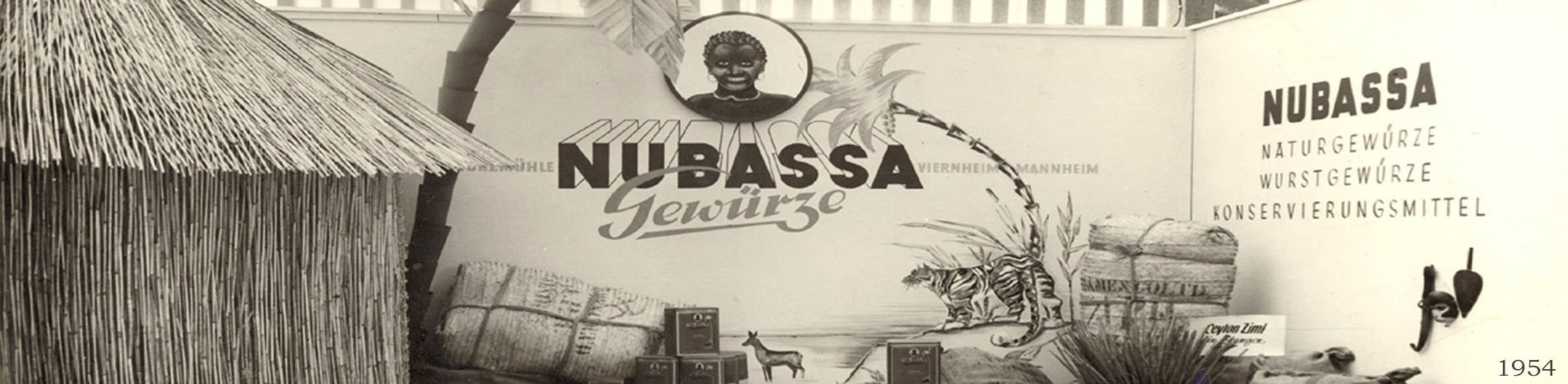 Früherer Nubassa Messestand von 1956
