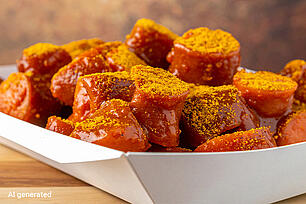 Curry-Bockwurst