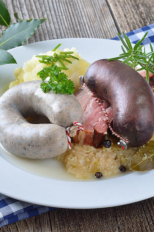 Blut- und Leberwurst