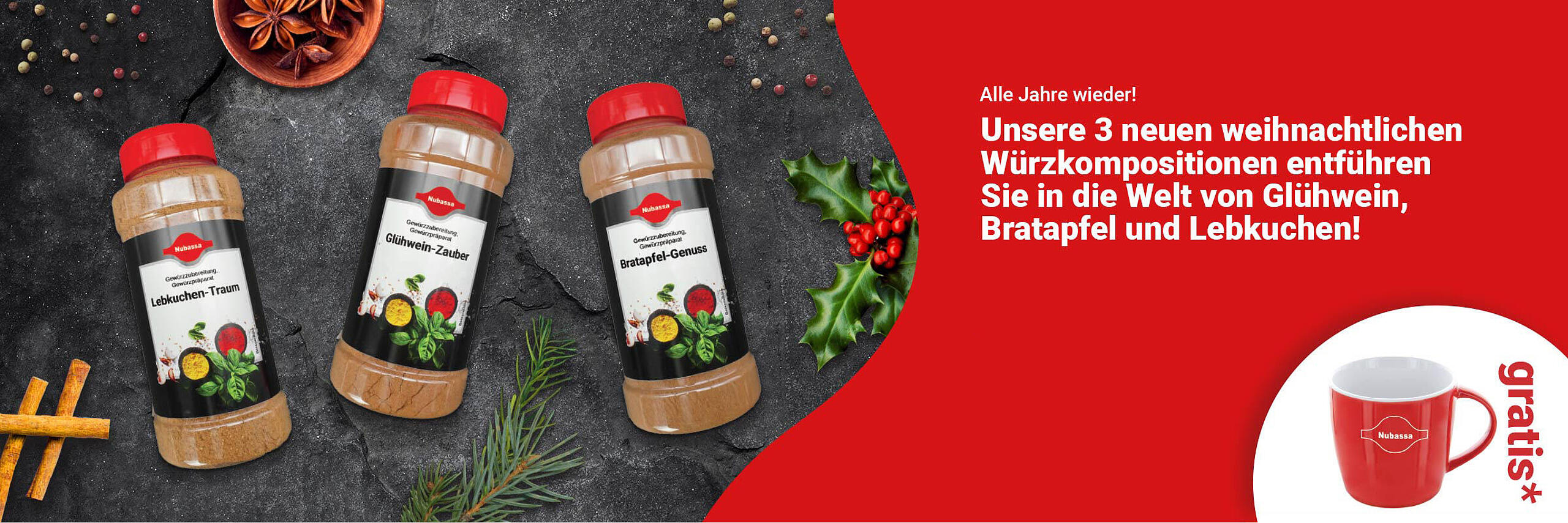 Weihnachten Gastroline Weihnachtsgewürze Aktion