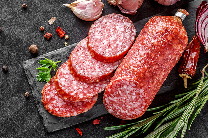 Pepper Salami -Shortened Natural Ripening-