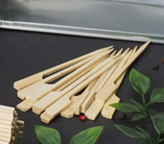 Bambusspieße mit Griff 180 mm lang 250 Stück