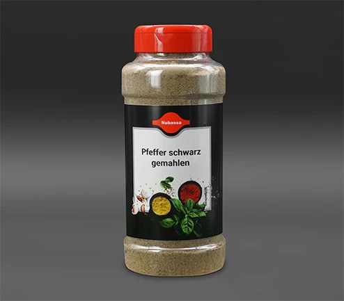 Pfeffer schwarz gemahlen