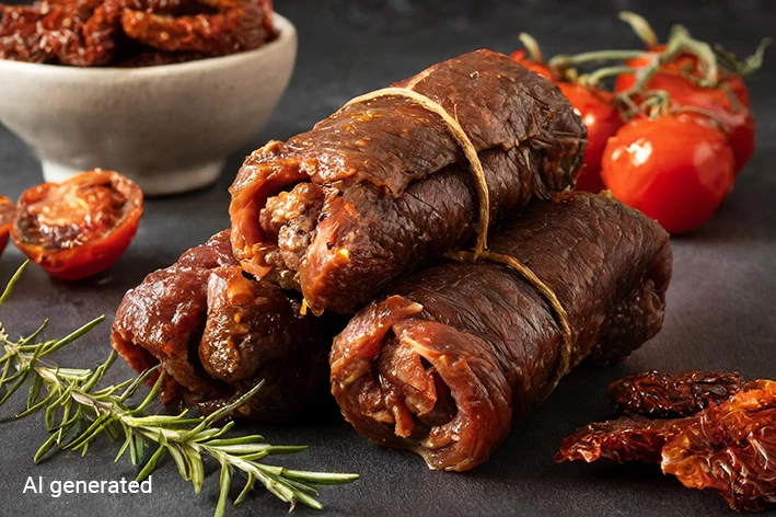 Lammrouladen Italiano