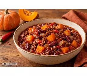 Chili con Carne mit Kürbis