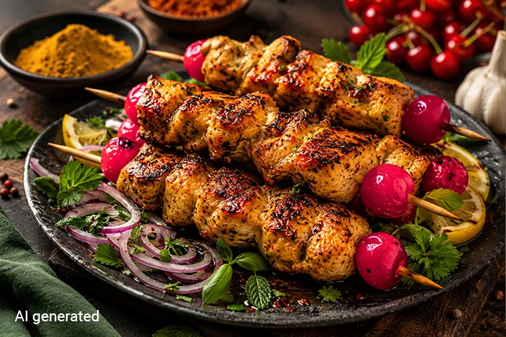 Geflügelspieß Golden Spice CL/AF