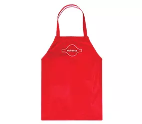 Schürze, rot