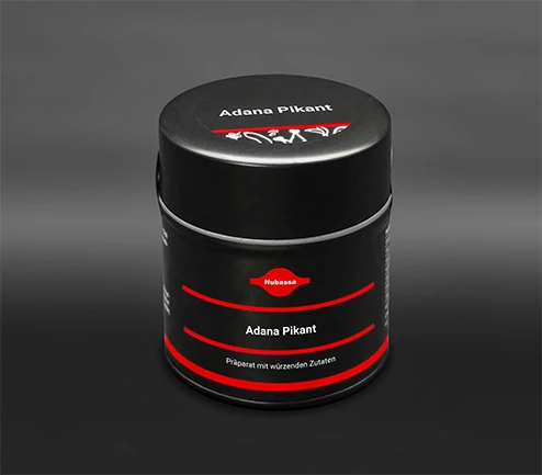 Pikante Würzung mit Paprika, Zwiebeln, Chili und Kreuzkümmel für orientalische Hackfleischprodukte. 80 g Dose (Metall)