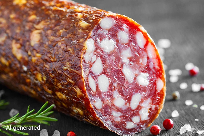 Salami AF -abgekürztes Naturreifeverfahren-