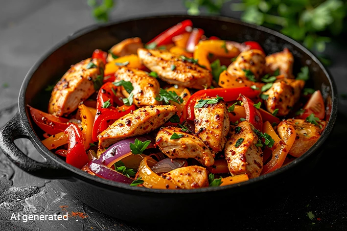 Pfannengeschnetzeltes Smoked Paprika CL/AF
