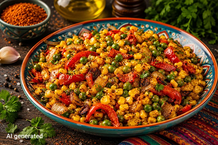 Veganes Grillpfännchen Mexicana