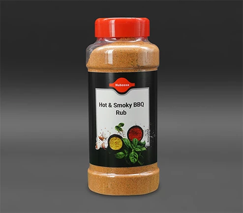 Rötliches Gewürzsalz mit Paprika, Chili und Rauch zum Würzen von Grill- und Bratenspezialitäten. Ohne E-Nummern. 700 g Dose