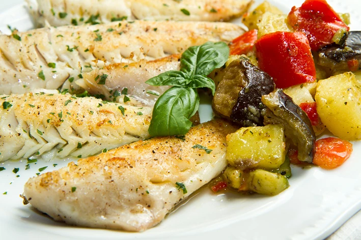 Seelachsfilet Zitronen-Pfeffer