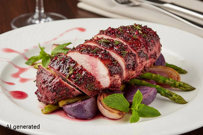 Hähnchen Himbeere Balsamico CL/AF